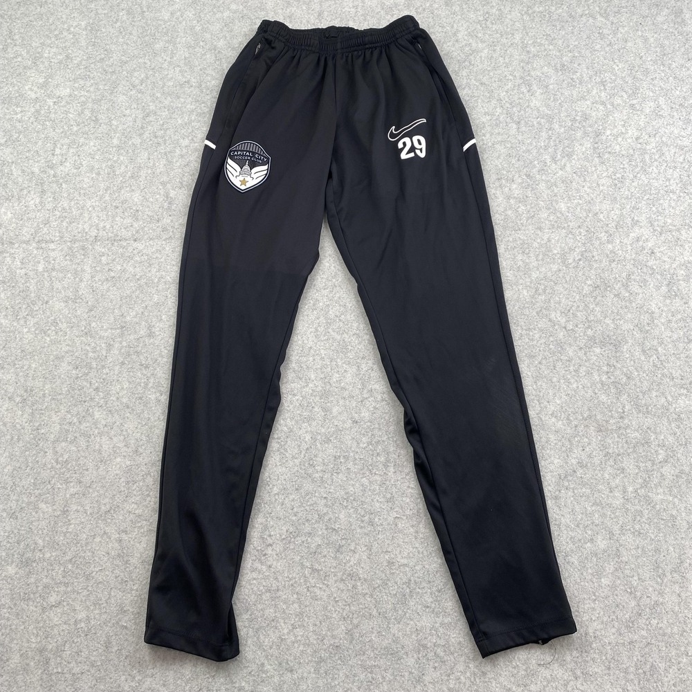 Capital City Soccer Club Pants Youth Medium (22x29) Black Nike Dri Fit *Scuffed*